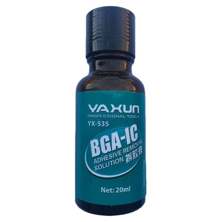 حلال چسب یاکسون مدل BGA-IC YX-535 حجم 20 میلی لیتر